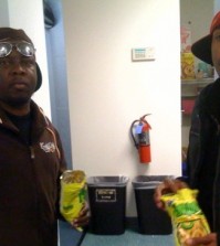 Malik "Funky Diabetic" Taylor AKA Phife Dawg och Khalil. Foto: Ym3 CC-SA-BY-2.0)