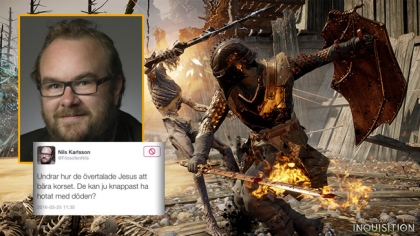 Filosofen Nils talar ut om Twitterbojkotten och avslöjar vad han gör istället: "Spelar Dragon Age Inquisition"