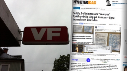 Värmlands Folkblad svarar Nyheter Idag: "Nej det är inte en riggad nyhet"