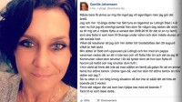 Camilla efterlyser desperat ny bostad på Facebook.