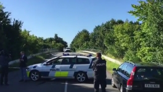 Betongblock dödar bilist i Danmark – "Det går inte att gardera sig mot idioter"