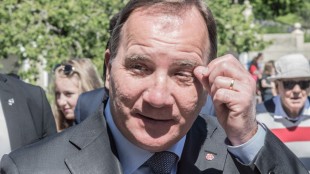 Löfven förnekar att det skulle råda någon kris inom polisen. Foto: Nyheter Idag.