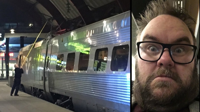 Miljöpartist skulle åka tåg till Stockholm – Du kan ana vad som hände sen