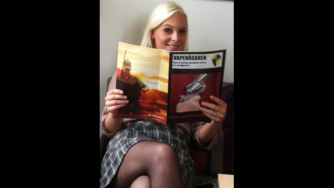 Hanna Wigh kandiderar på plats 14 till riksdagen för SD. Foto: Privat