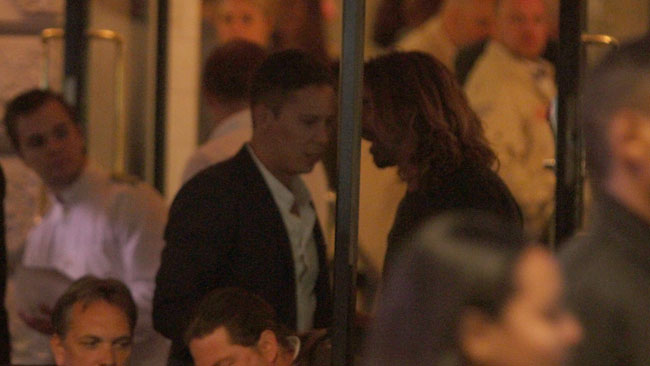 Enligt uppgift var inte Häger ensam under kvällen. Foto: Nyheter Idag