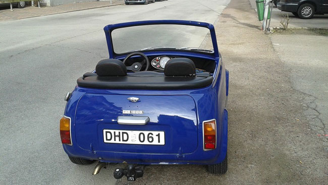 Lastutrymmet är tyvärr begränsat. Foto: Privat