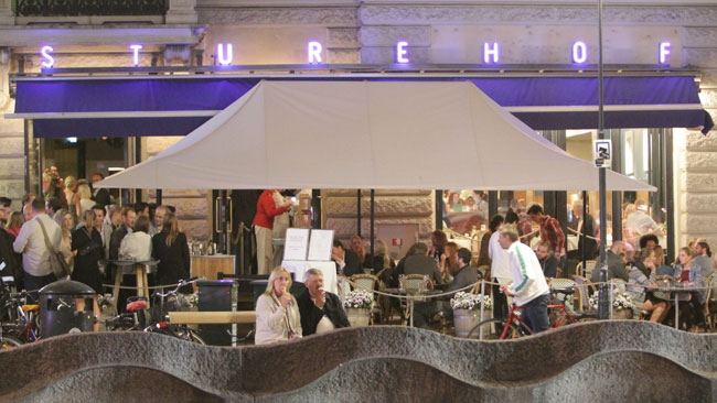 Sturehof är ett populärt ställe för kändisar. Foto: Nyheter Idag