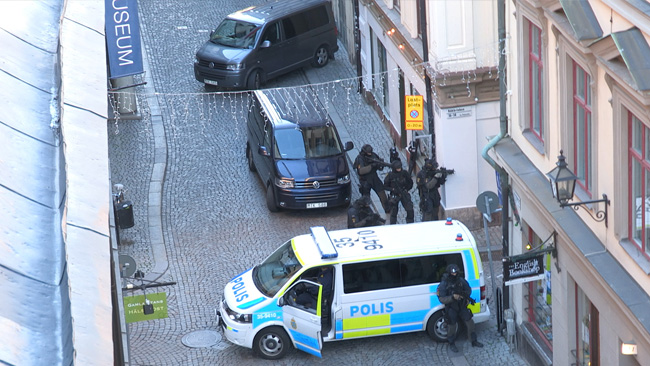 Insatsstyrkan. Foto: Chang Frick / Nyheter Idag