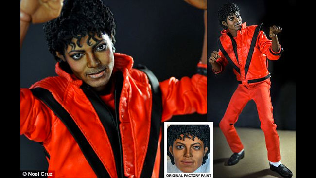 Med denna docka kan du göra en riktigt snygg stop motion musikvideo av Thriller.