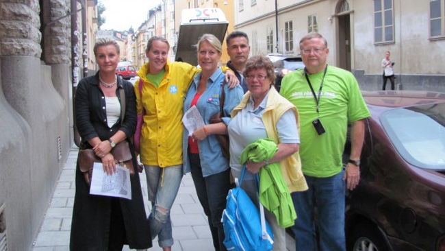 Evin Khaffaf vägrar svara på om Caroline Karlsson är aktiv i moderaterna. Foto: moderaterna.net