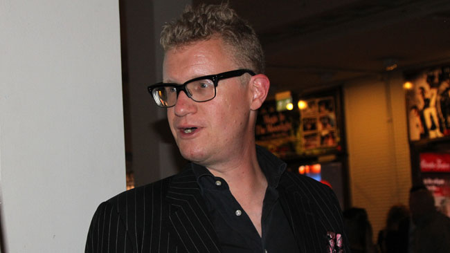 Twitterkändisen Markus Uvell fastnade här på bild. Foto: Chang Frick / Nyheter Idag