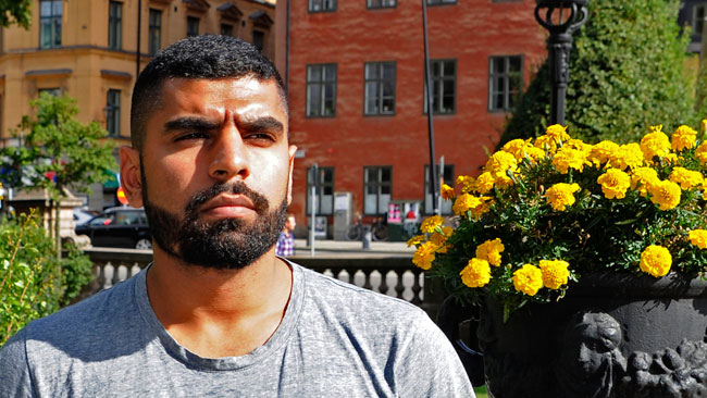 Abbe studerar till socionom och kommer ursprungligen från Irak. Foto: Photo2be.com - Björn Bergman