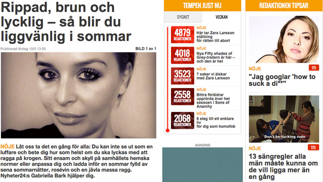 Nyheter24-redaktionen är typiska "Getthocats"