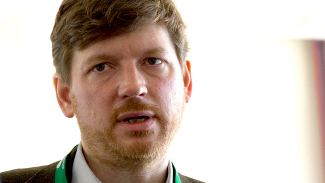 Centerpartiets chefsekonom Martin Ådahl. Foto: Chang Frick / Nyheter Idag