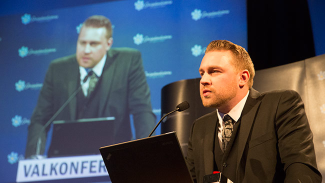 Mattias Karlsson. Foto: Chang Frick / Nyheter Idag