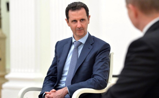 Syriens president Bashar al-Assad. Foto: Kreml