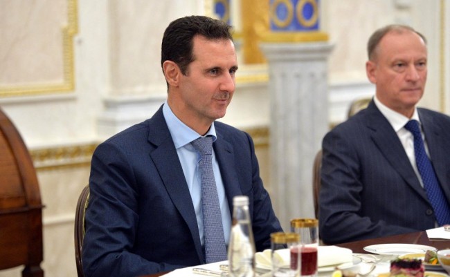 Syriens president Bashar al-Assad. Foto: Kreml