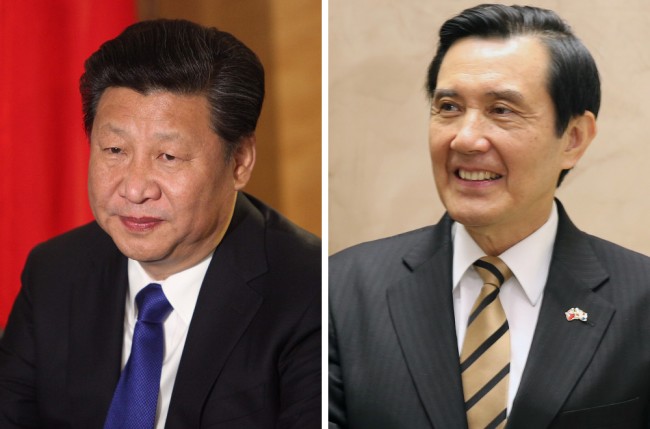 Xi Jinping och Ma Ying-jeou träffas på lördag. Foto: FCO/Luis Burdie