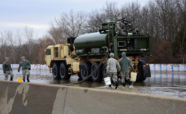 Foto: Nationalgardet i Missouri