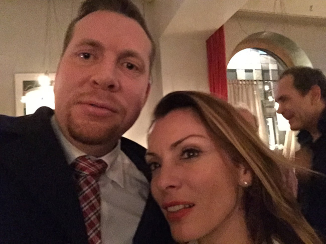 Enligt Friberg försökte Pascalidou göra ett gott intryck och förklara att hon inte är "politiskt korrekt". Foto: Privat