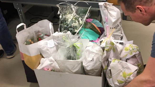 Och här är fler blommor.