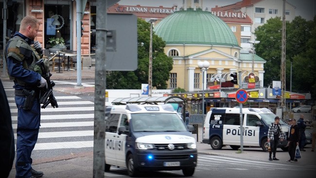 Fem marockaner begärs häktade för terrordådet i Åbo