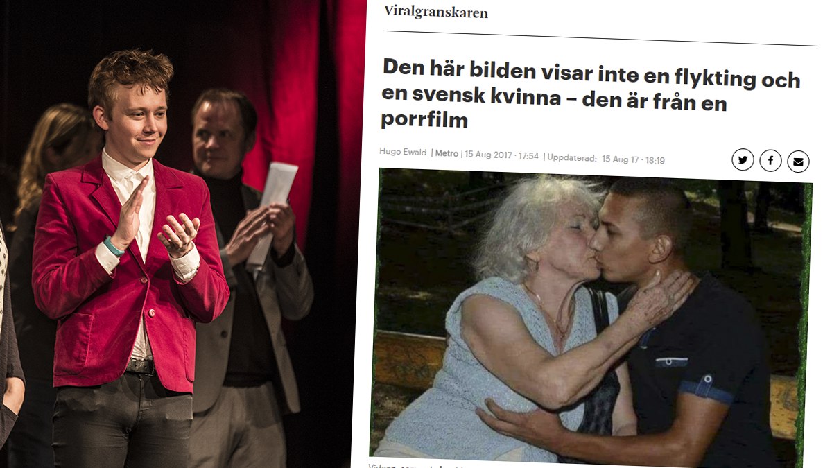 Hugo Ewald. Foto: Nyheter Idag/Skärmdump