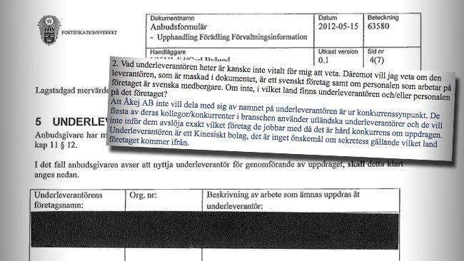 Läs alla dokument från Fortifikationsverket – Tusentals ritningar lämnades ut till Kina