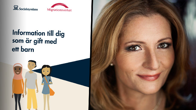 Katerina Janouch kommenterar den omtalade broschyren.