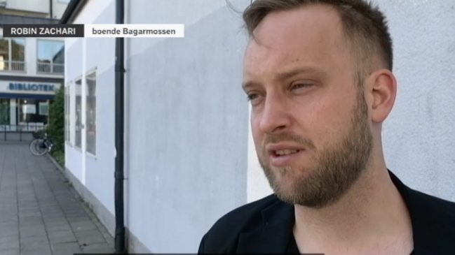 Vänsterprofil intervjuades i SVT som "Mannen på gatan"