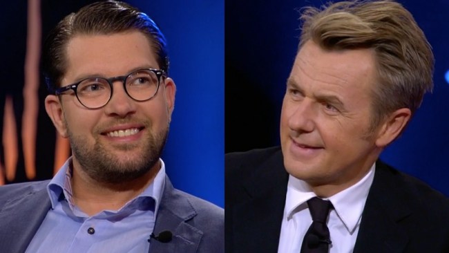 Åkesson tystar Skavlan: "Det är ett kulturkrig som pågår"