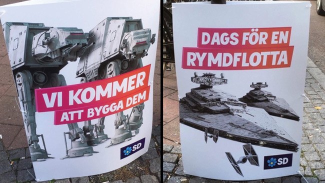 SD: "En start för ett framtida rymdförsvar"