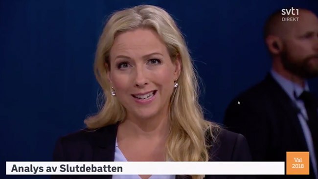 Här tar SVT avstånd från SD efter partiledardebatten
