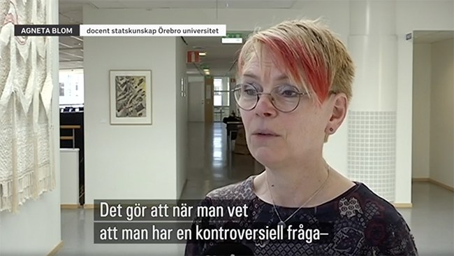 Oops, SVT did it again: Glömde berätta att docent var S-politiker
