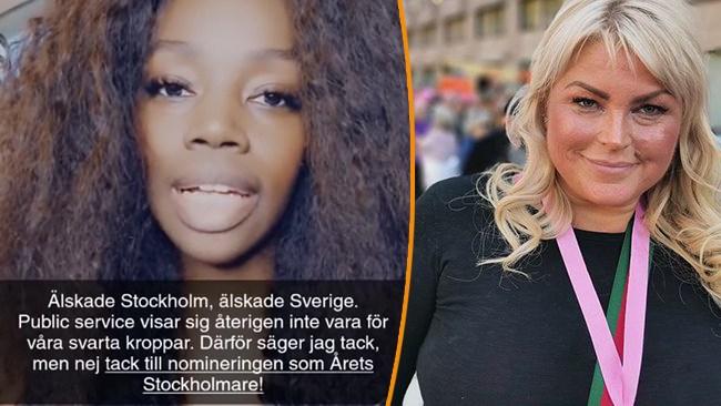 Försökte få SR att plocka bort Vid Din Sida-Jeanette från "Årets stockholmare"-omröstningen