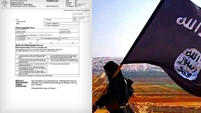 Misstänkt kvinnlig IS-terrorist tillbaka i Sverige – hålls inlåst