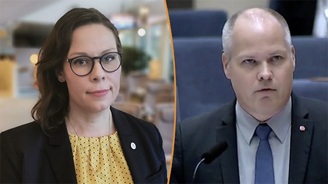 Malmer Stenergard (M) KU-anmäler Morgan Johansson