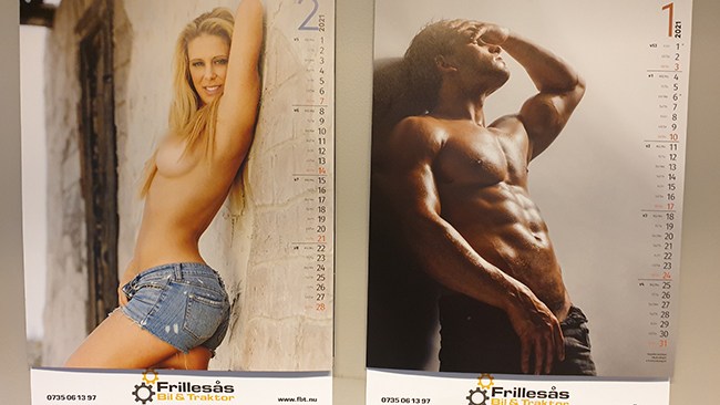Företag vägrar backa för kritik mot nakenkalender