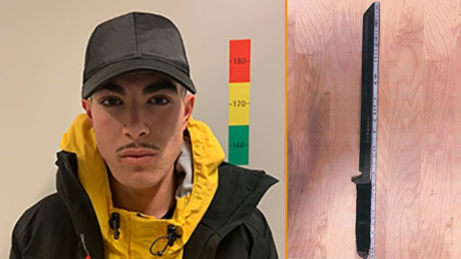 Gick till attack mot polis med samurajsvärd – slipper utvisning