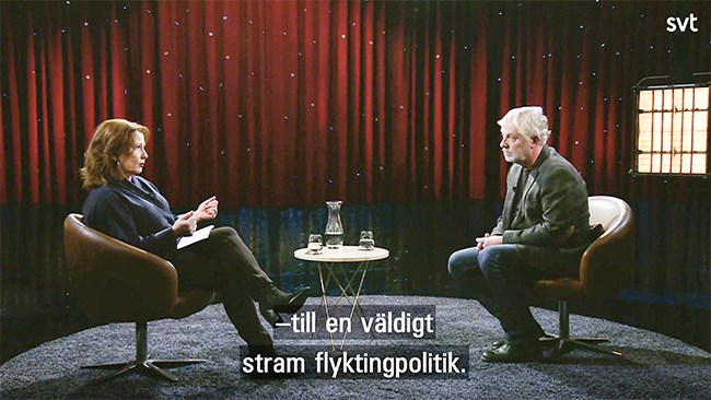 SVT sprider S-bild av migrationspolitiken: "Väldigt stram flyktingpolitik"