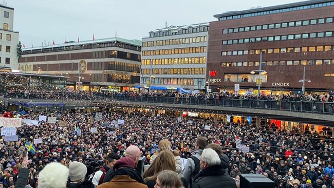 Varnade för högerextremister i demonstration – nu svarar Säpo på kritiken