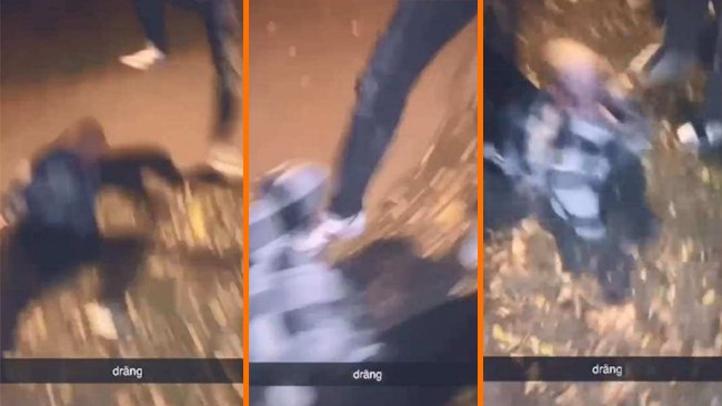 Tog en kvällspromenad – blev grovt misshandlad och filmad av ungdomsgäng