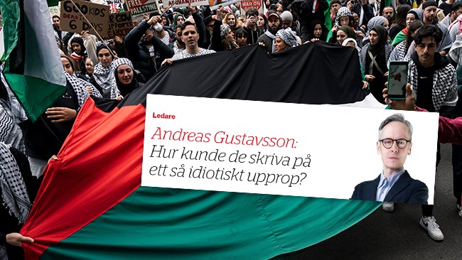 ETC sågar upprop för Gaza