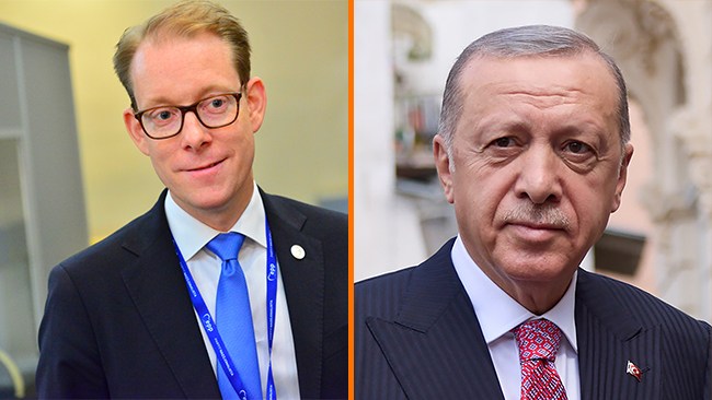 Erdogan rasar mot Israel och försvarar Hamas – då gratulerar Billström Turkiet