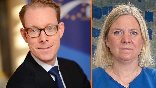 Magdalena Andersson nekar till anklagelse mot Israel