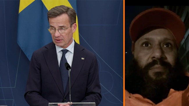 Kristersson: Terroristen har vistats i Sverige