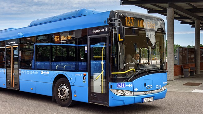 Elbussar kan inte laddas – stopp för busstrafik i Trollhättan