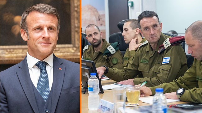 Macron rasar mot Israel efter hundratals döda i nödhjälps-kaos